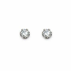 0.5 CT * 2 Moissanite Diamond Solitaire Snowflake Stud Earrings